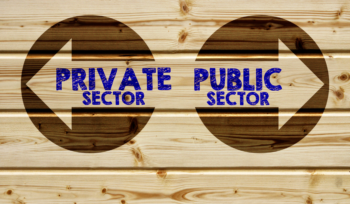 government and private sector